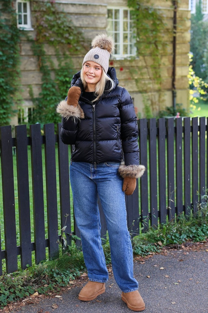 Val Cenis Short Jacket Black