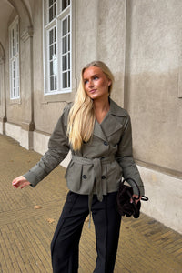 Vera Trenchcoat Green