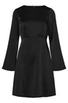 Vima Ls Open Back Dress Black