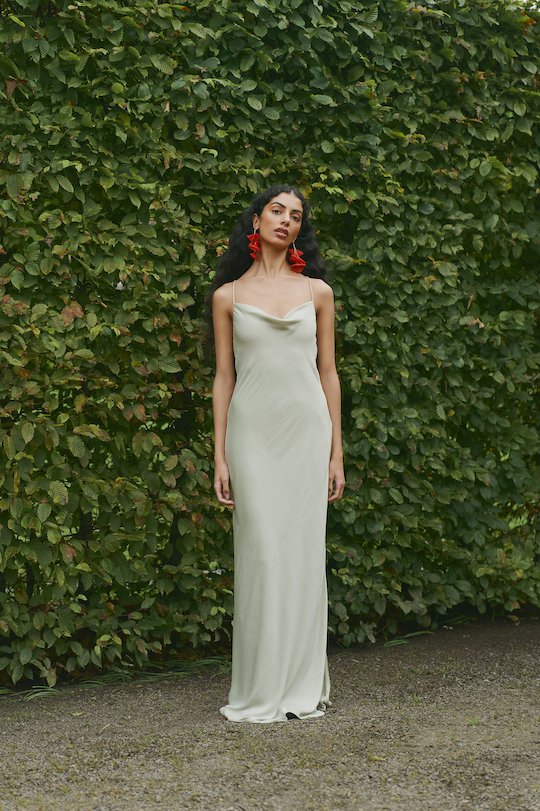 Viola Dress Spring Green | Kjoler | Smuk - Dameklær på nett