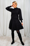 Fonny Hw Knit Skirt Black