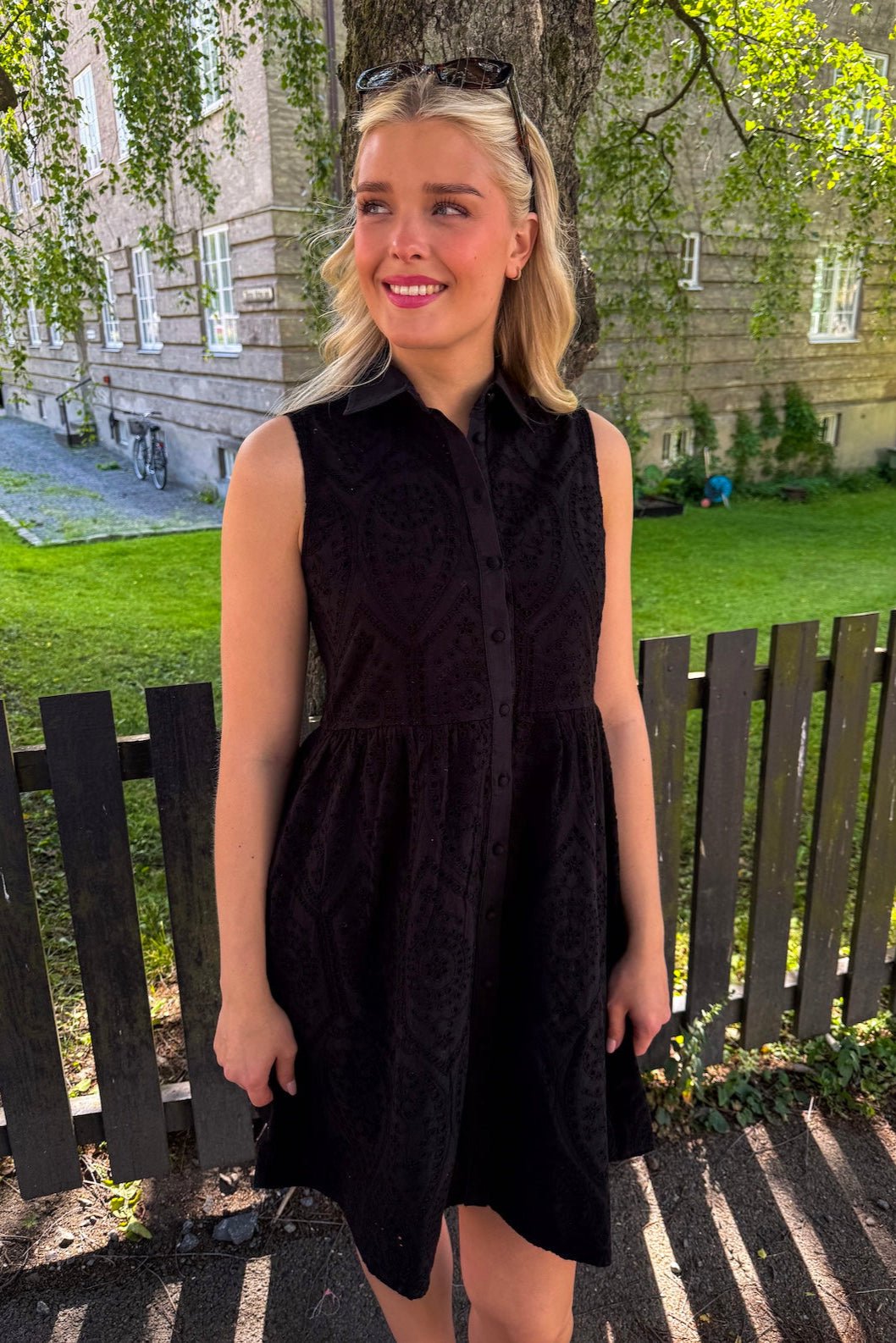 Yasholi Sl Shirt Dress Black | Kjoler | Smuk - Dameklær på nett