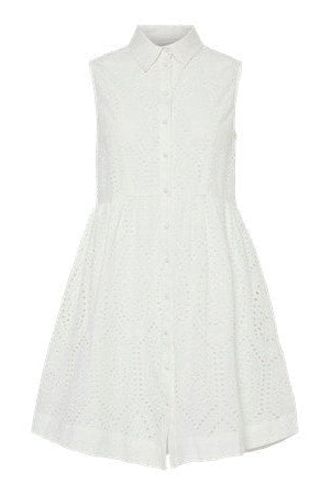 Yasholi Sl Shirt Dress Star White | Kjoler | Smuk - Dameklær på nett