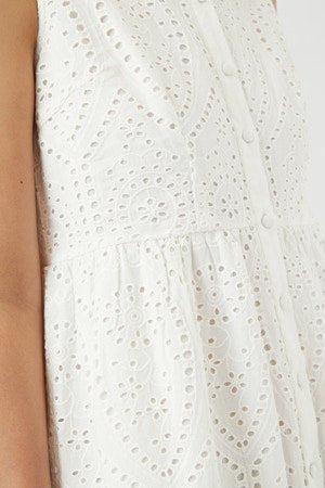 Yasholi Sl Shirt Dress Star White | Kjoler | Smuk - Dameklær på nett