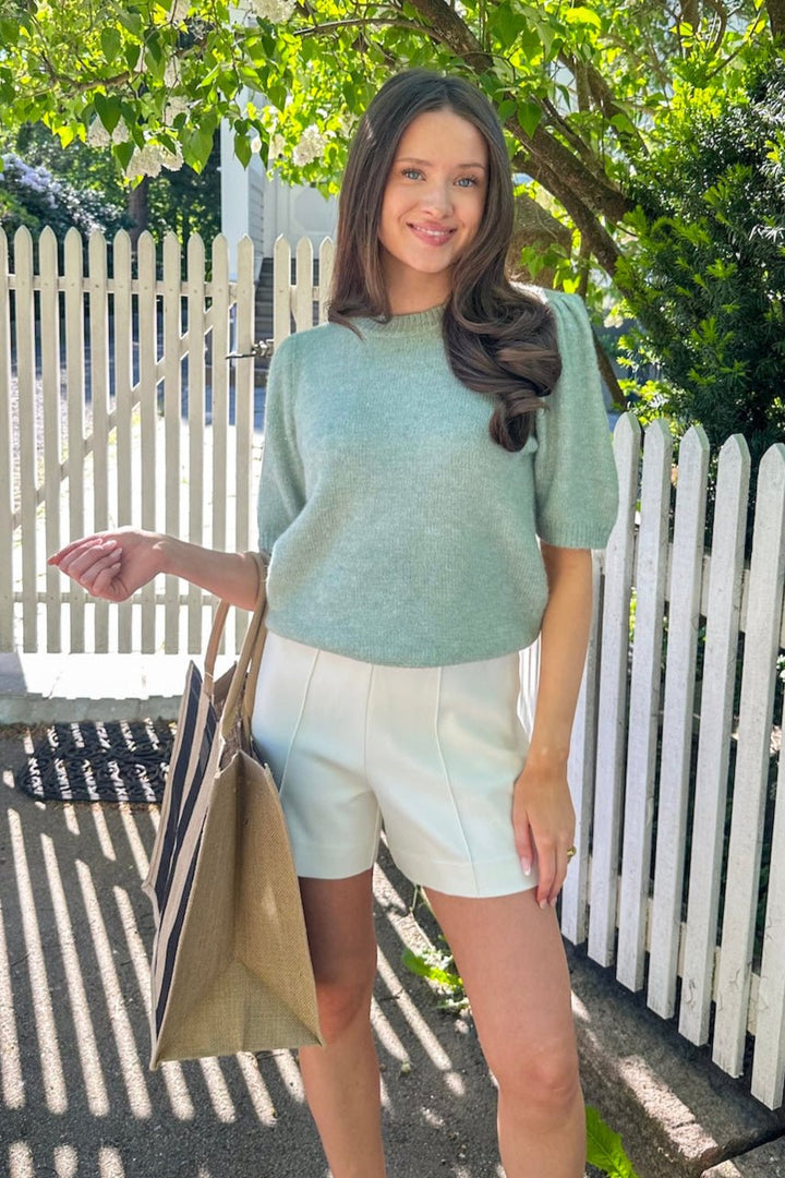 Yasilea Hw New Shorts Star White | Shorts | Smuk - Dameklær på nett