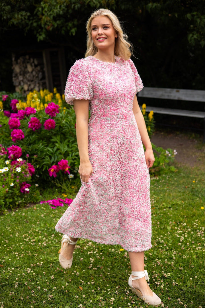 Yaskerry Ss Long Dress Sachet Pink | Kjoler | Smuk - Dameklær på nett
