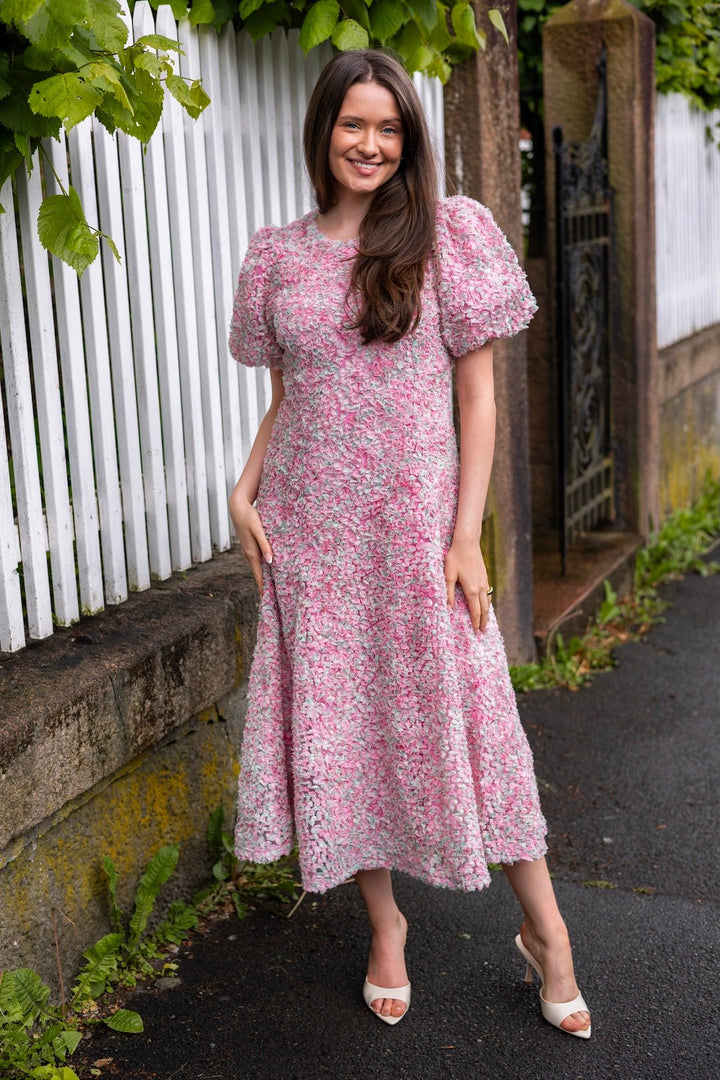 Yaskerry Ss Long Dress Sachet Pink | Kjoler | Smuk - Dameklær på nett