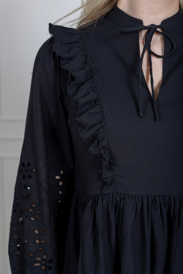 Yasluma Ls Dress Black | Kjoler | Smuk - Dameklær på nett