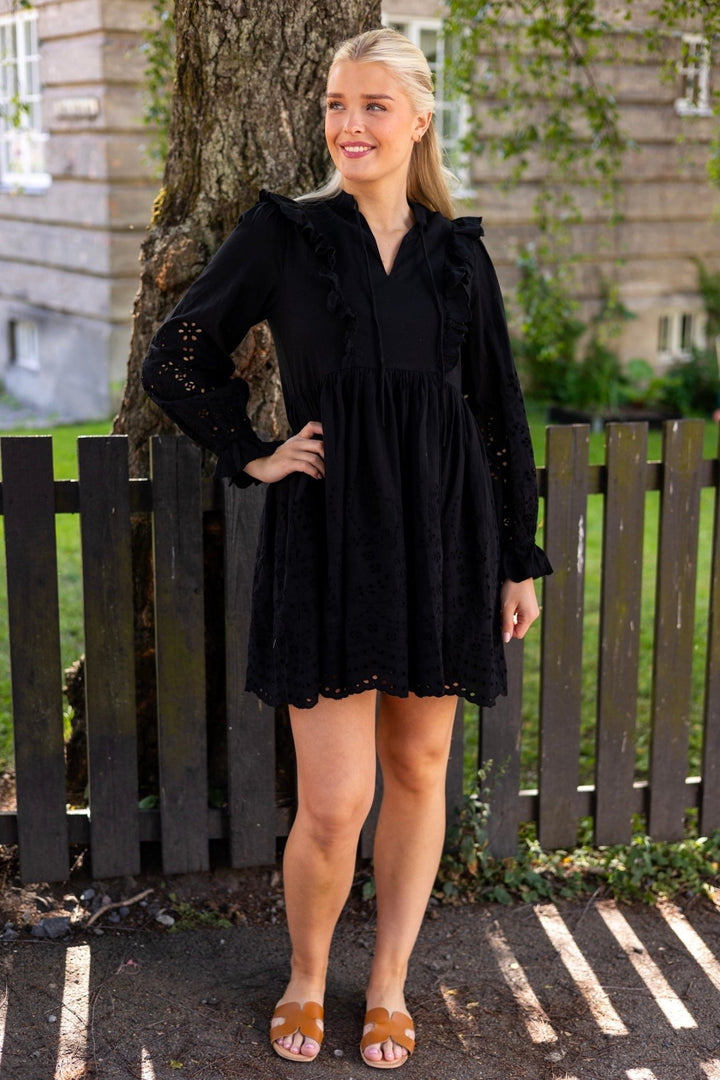 Yasluma Ls Dress Black | Kjoler | Smuk - Dameklær på nett