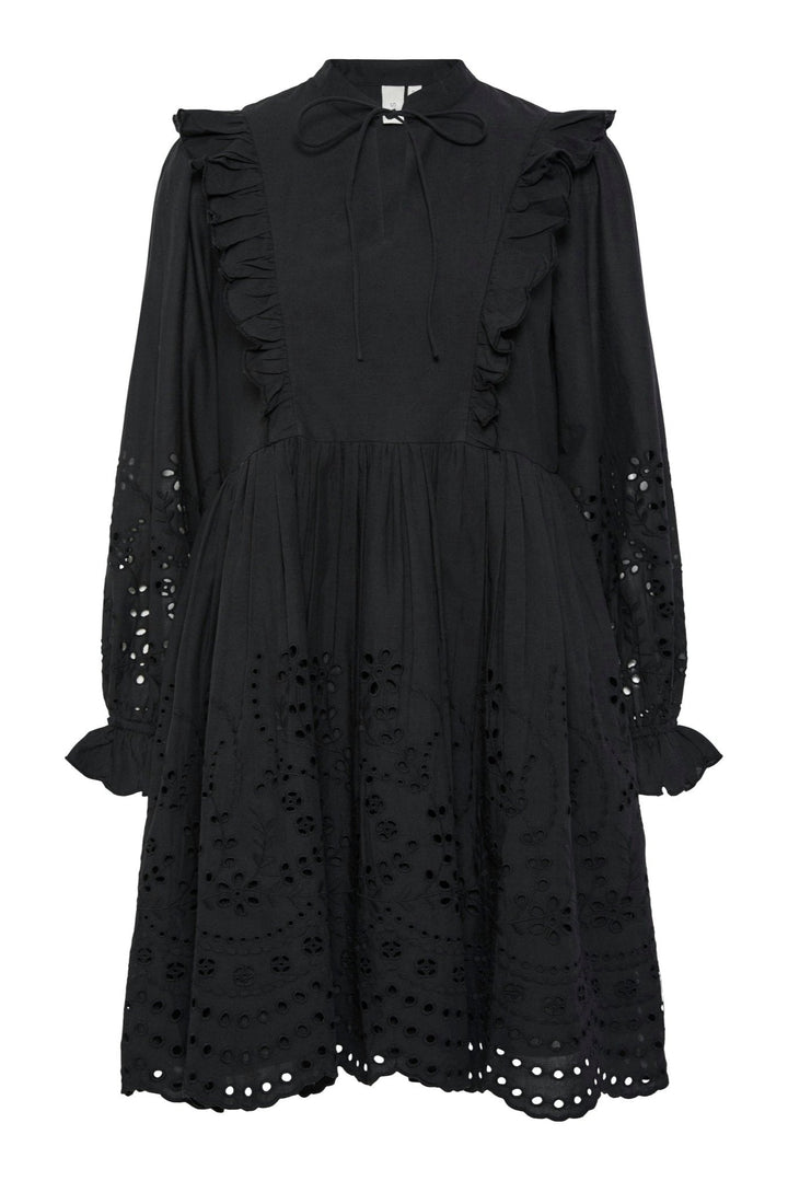 Yasluma Ls Dress Black | Kjoler | Smuk - Dameklær på nett