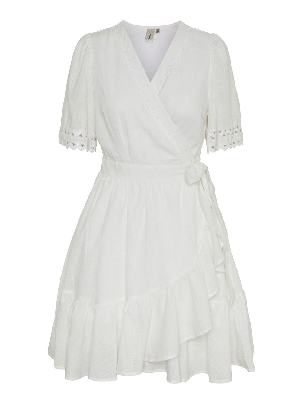 Yasnavina 2/4 Wrap Dress Star White | Kjoler | Smuk - Dameklær på nett