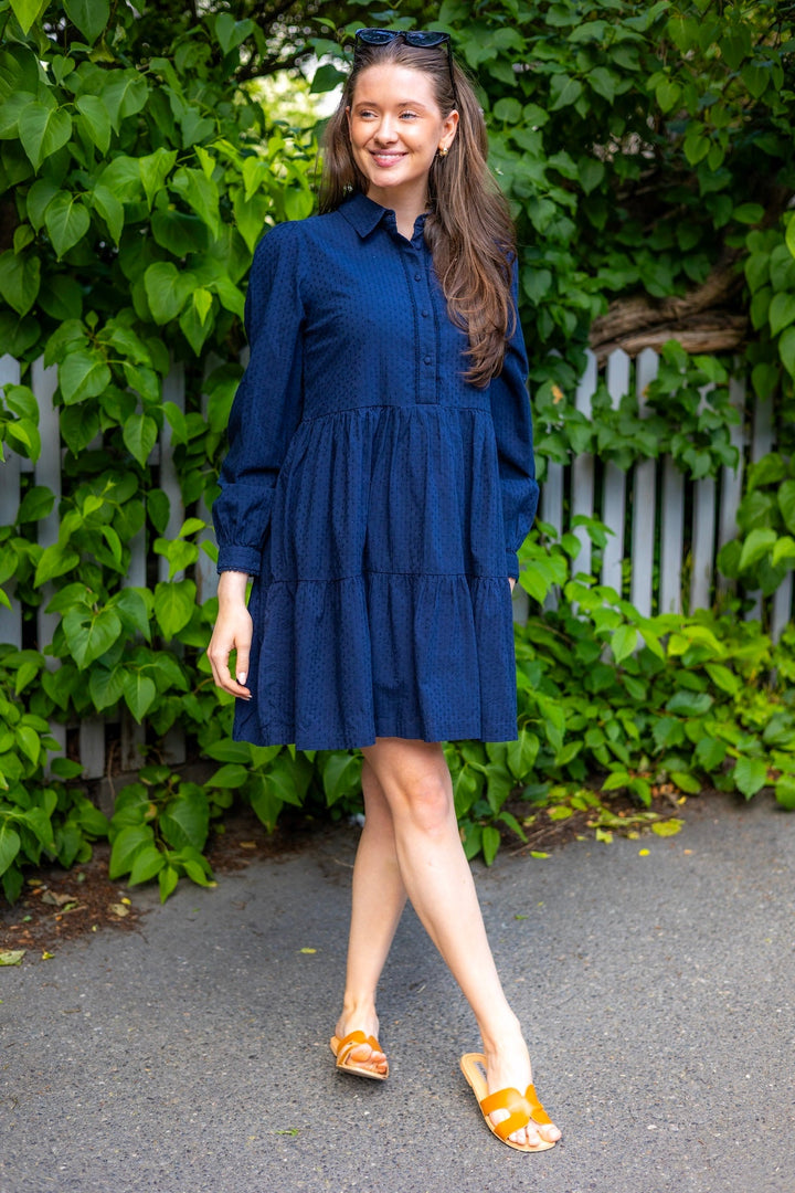 Yastia Ls Dress Navy Blazer | Kjoler | Smuk - Dameklær på nett