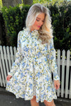 Yastilera Ls Shirt Dress Star White Sumelli