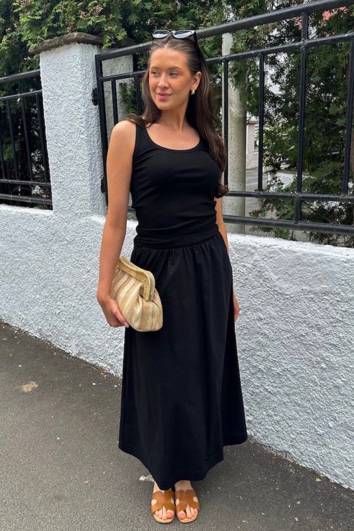 Yasulea Hw Long Skirt Black | Skjørt | Smuk - Dameklær på nett