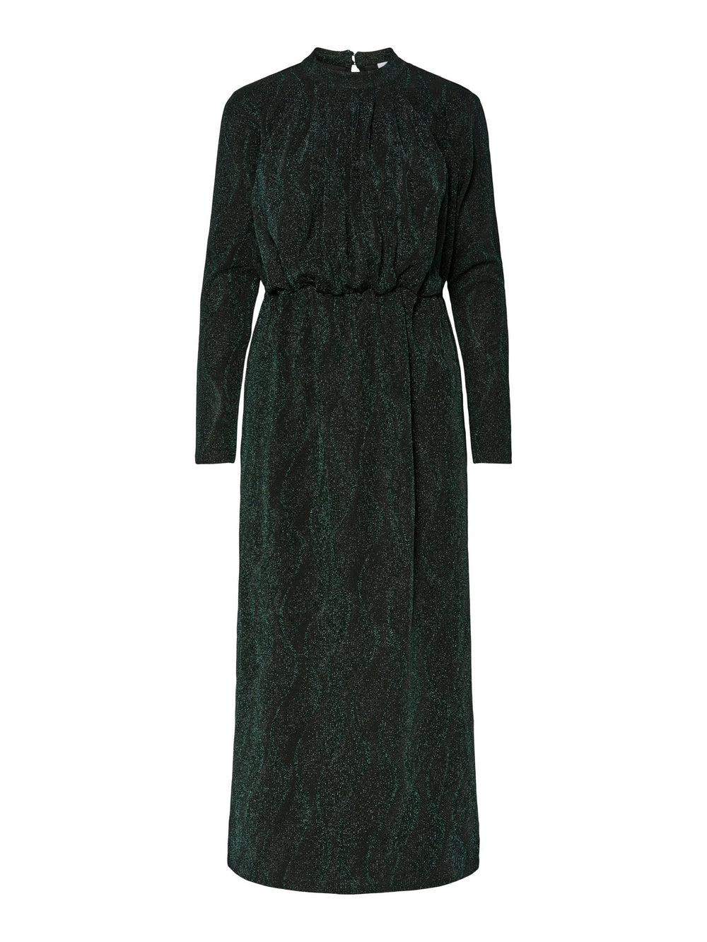 Yen Ls Long Dress Ponderosa Pine Black Lurex | Kjoler | Smuk - Dameklær på nett