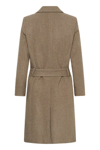 Zorahiw Classic Coat Sandy Grey Melange
