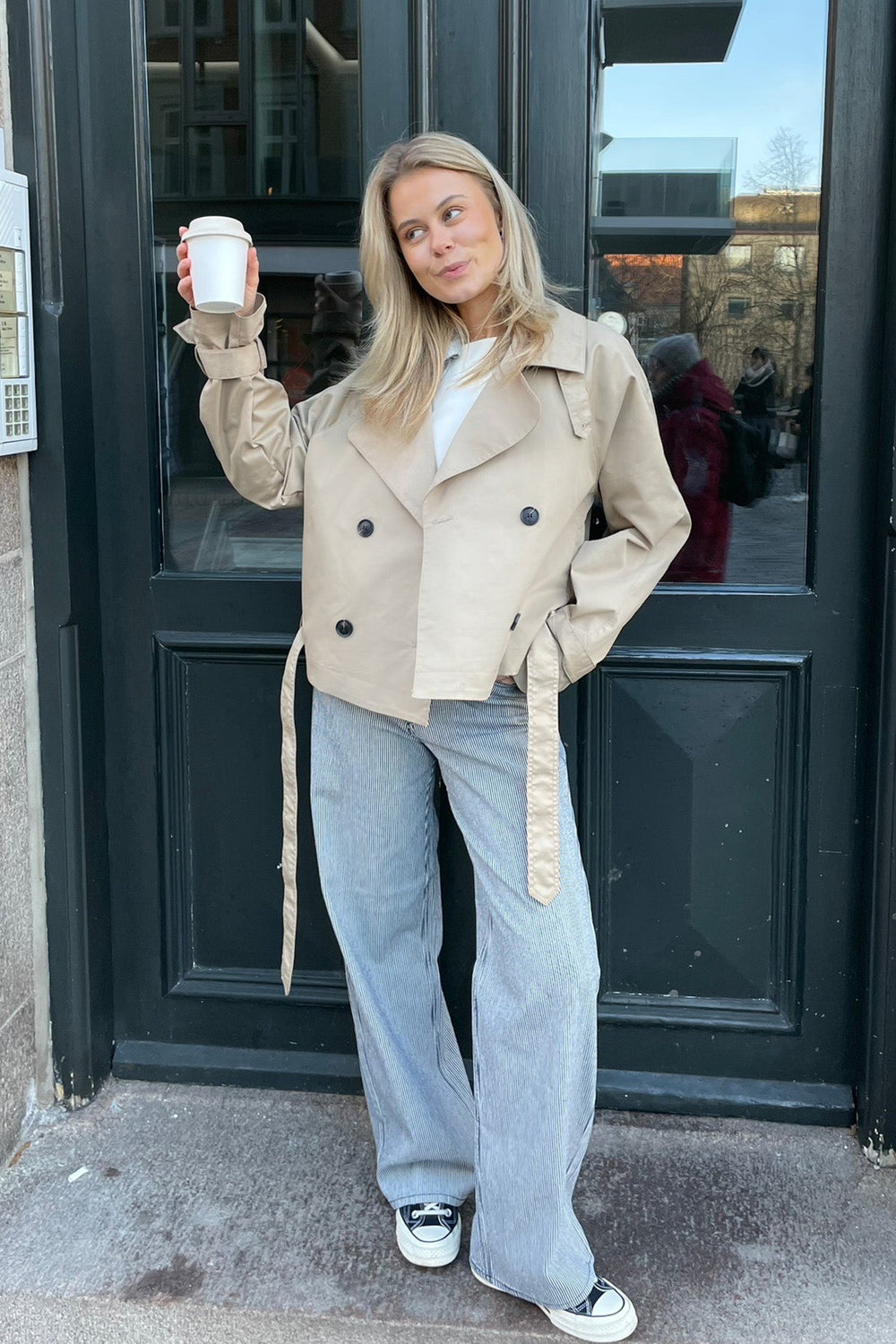 Almaic Trenchcoat Light Beige | Yttertøy | Smuk - Dameklær på nett