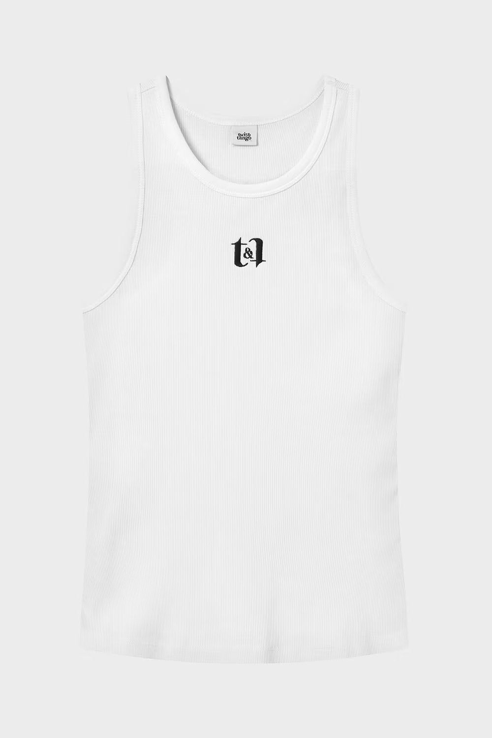 Azra Logo Tank White | Topper | Smuk - Dameklær på nett