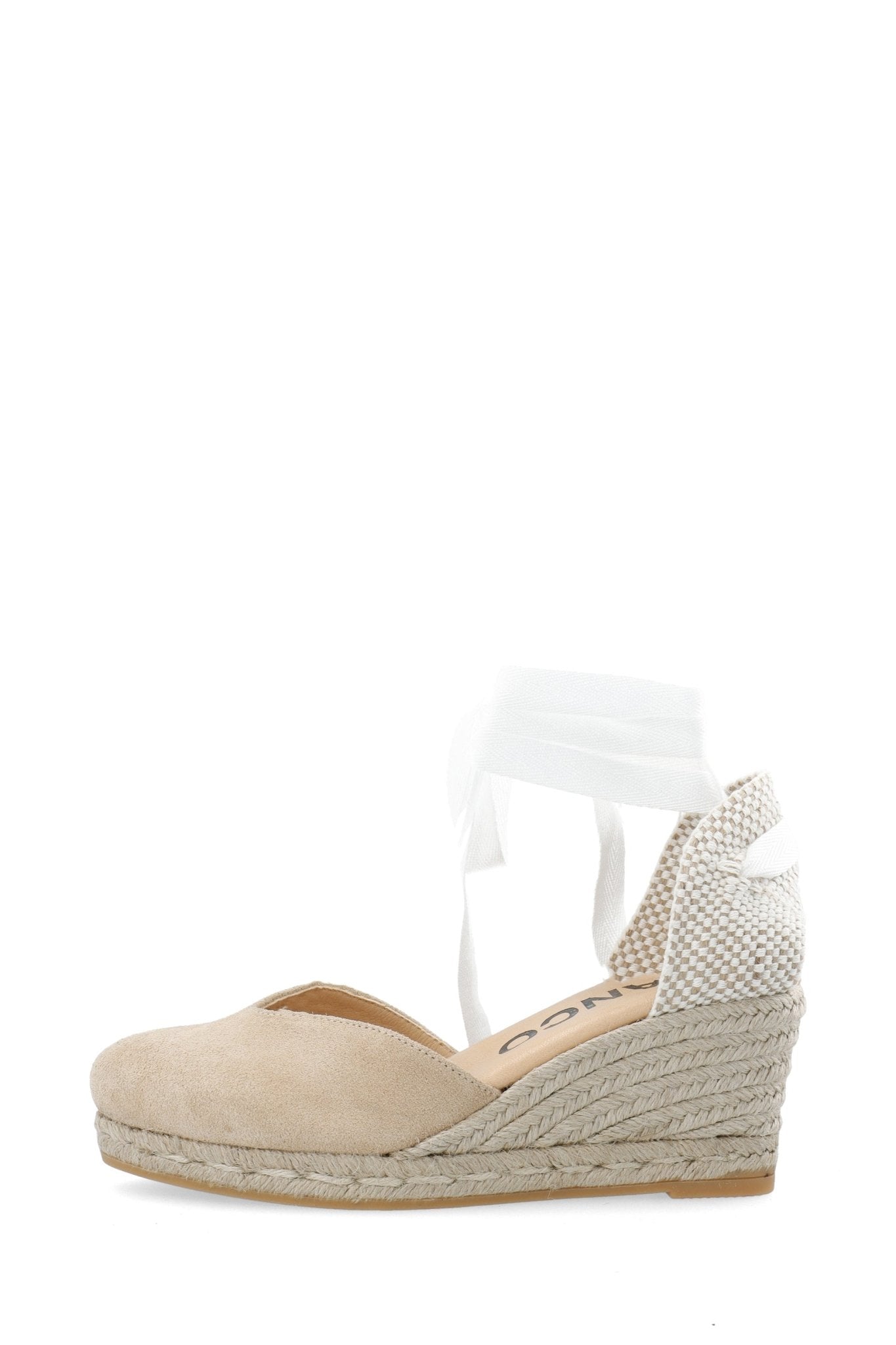 Biaibiza Wedge Espadrilles Suede Sand