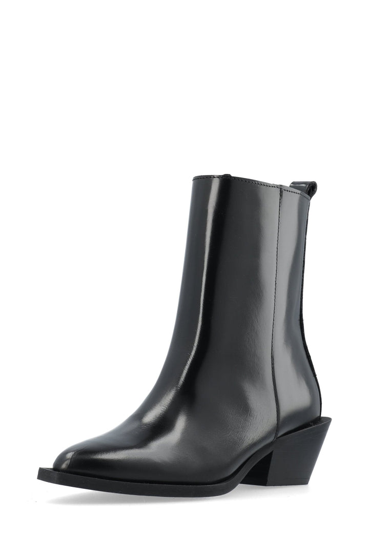 Biamona Western Zip Boot Polido Black | Sko | Smuk - Dameklær på nett