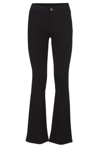 Black Cecilia Flared Trouser