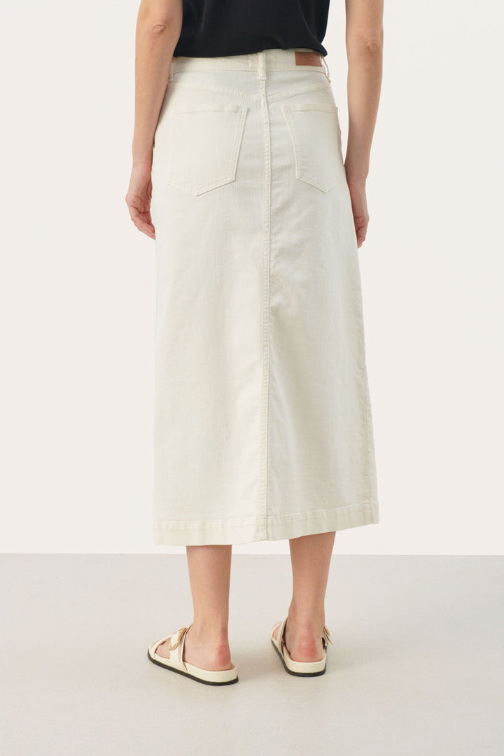 Caliah Skirt Eggnog | Skjørt | Smuk - Dameklær på nett