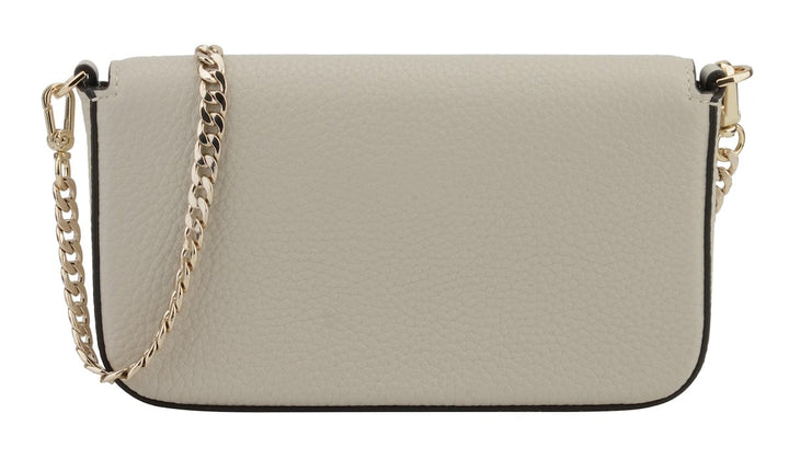 Cowhide leather clutch bag beige | Accessories | Smuk - Dameklær på nett
