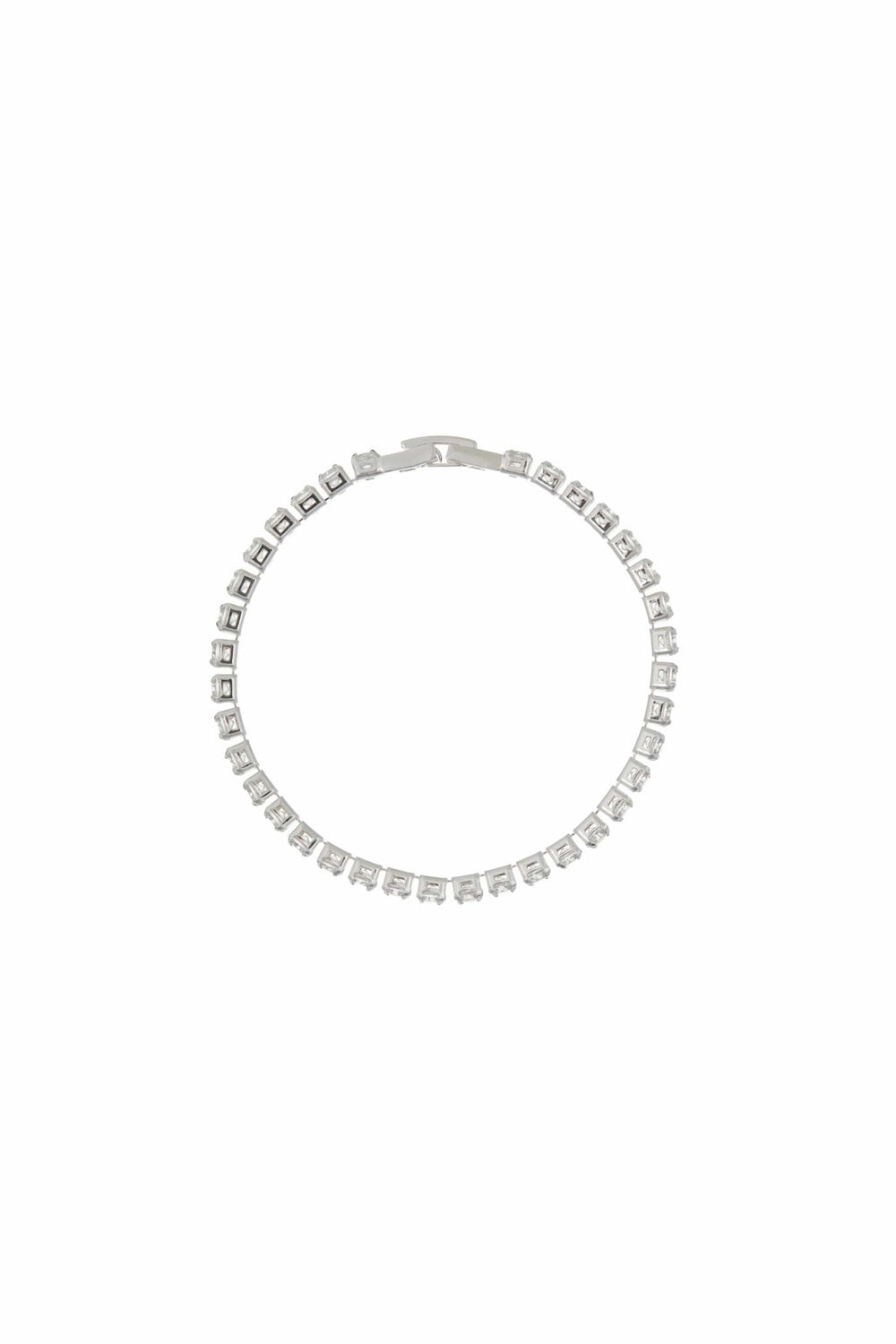 Crystal Tennis Bracelet Silver | Accessories | Smuk - Dameklær på nett
