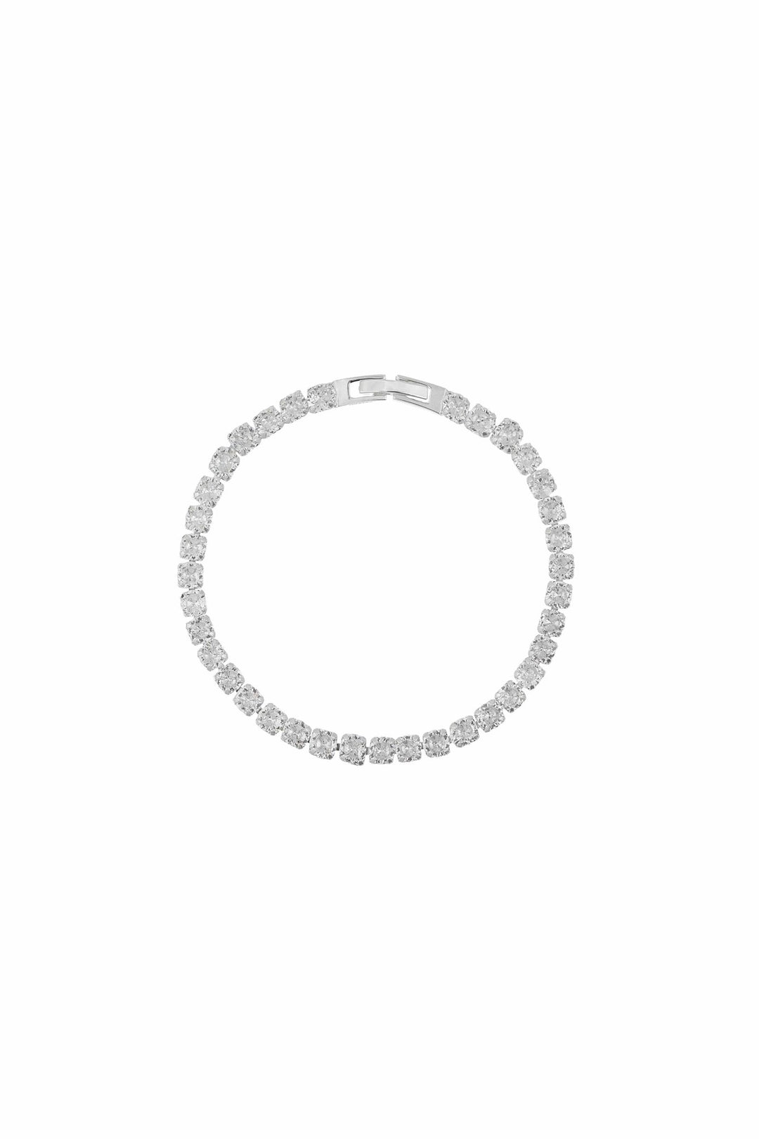 Crystal Tennis Bracelet Silver | Accessories | Smuk - Dameklær på nett