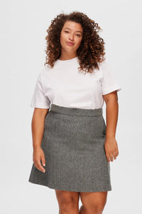 Essential Ss Boxy Tee Bright White
