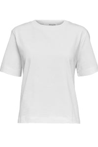 Essential Ss Boxy Tee Bright White