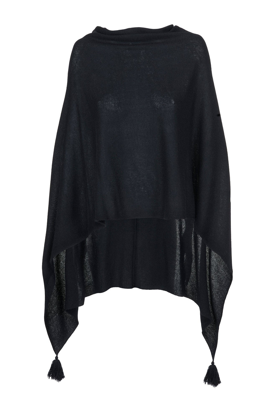 Frida Poncho Black | Poncho | Smuk - Dameklær på nett