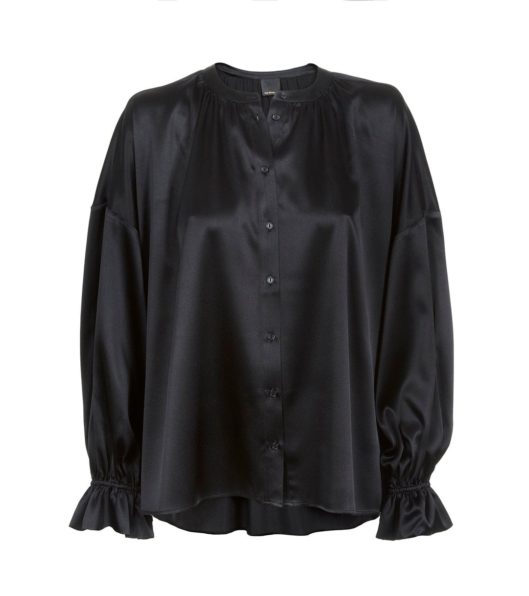 Gabrielle Blouse Black | Skjorter og bluser | Smuk - Dameklær på nett