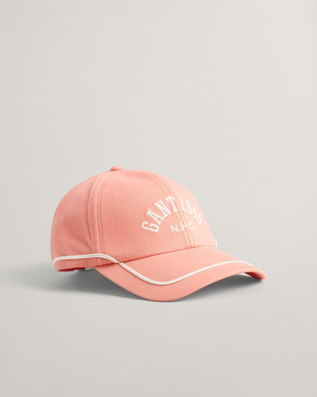 Gant Arch Contrast Tape Cap Peachy Pink | Accessories | Smuk - Dameklær på nett
