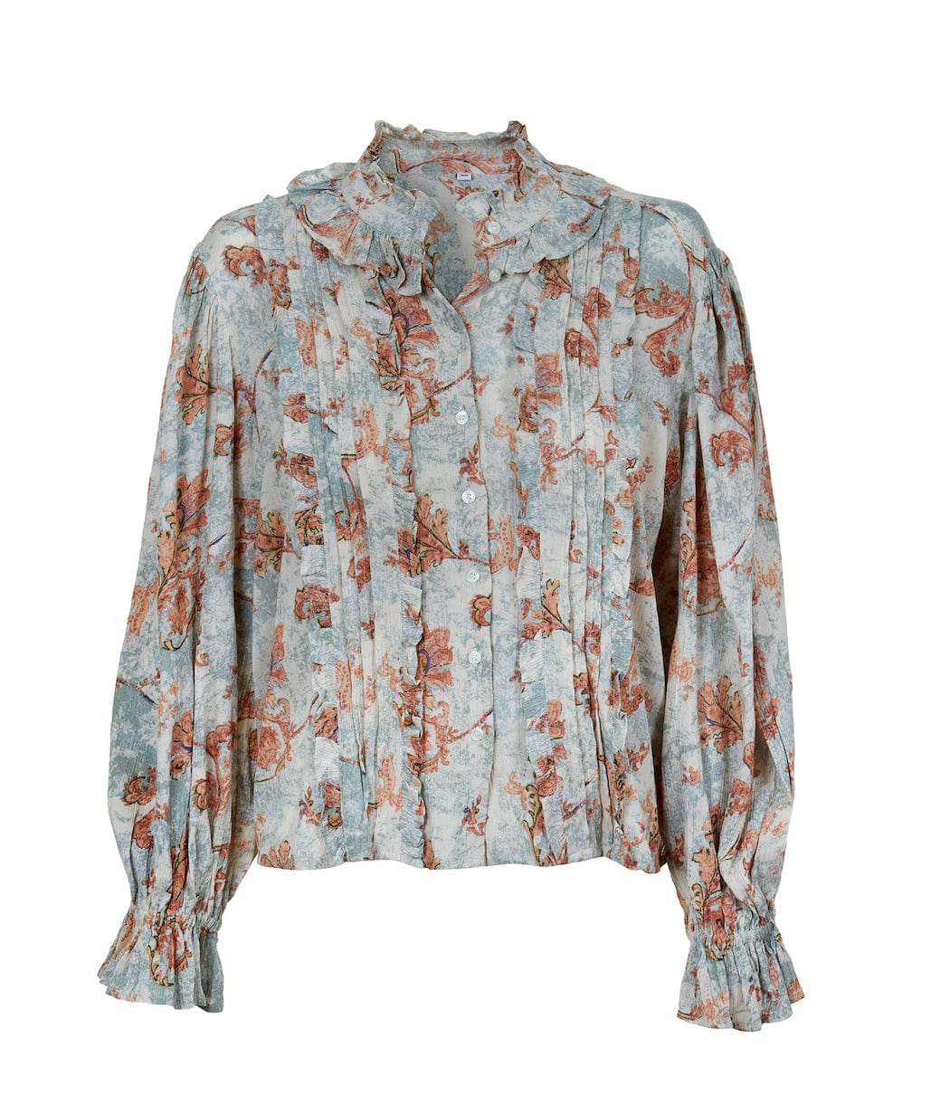 Hennie Blouse Beige | Skjorter og bluser | Smuk - Dameklær på nett