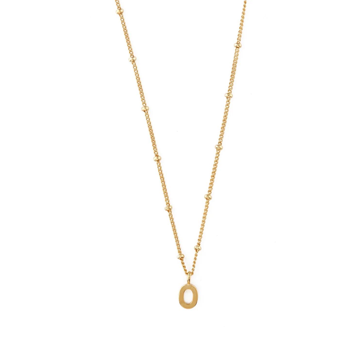 Initial D Satellite Chain Neck Pale Gold