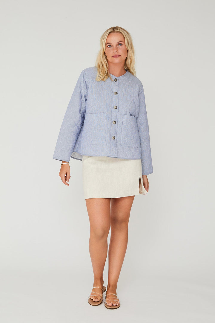 Kammy Jacket Navy | Yttertøy | Smuk - Dameklær på nett
