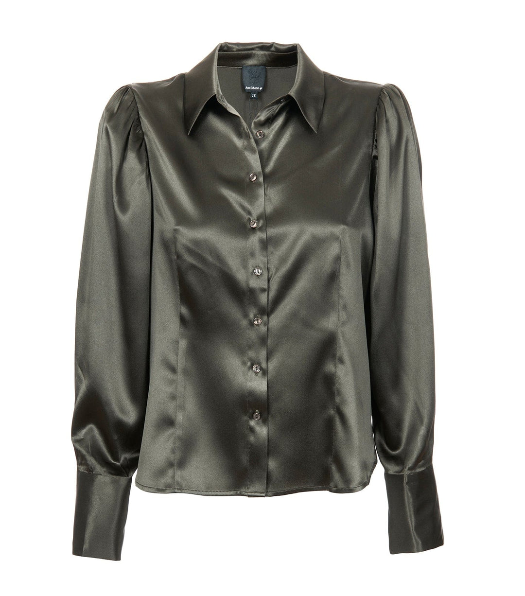 Khaki Green Zoey Blouse | Skjorter og bluser | Smuk - Dameklær på nett