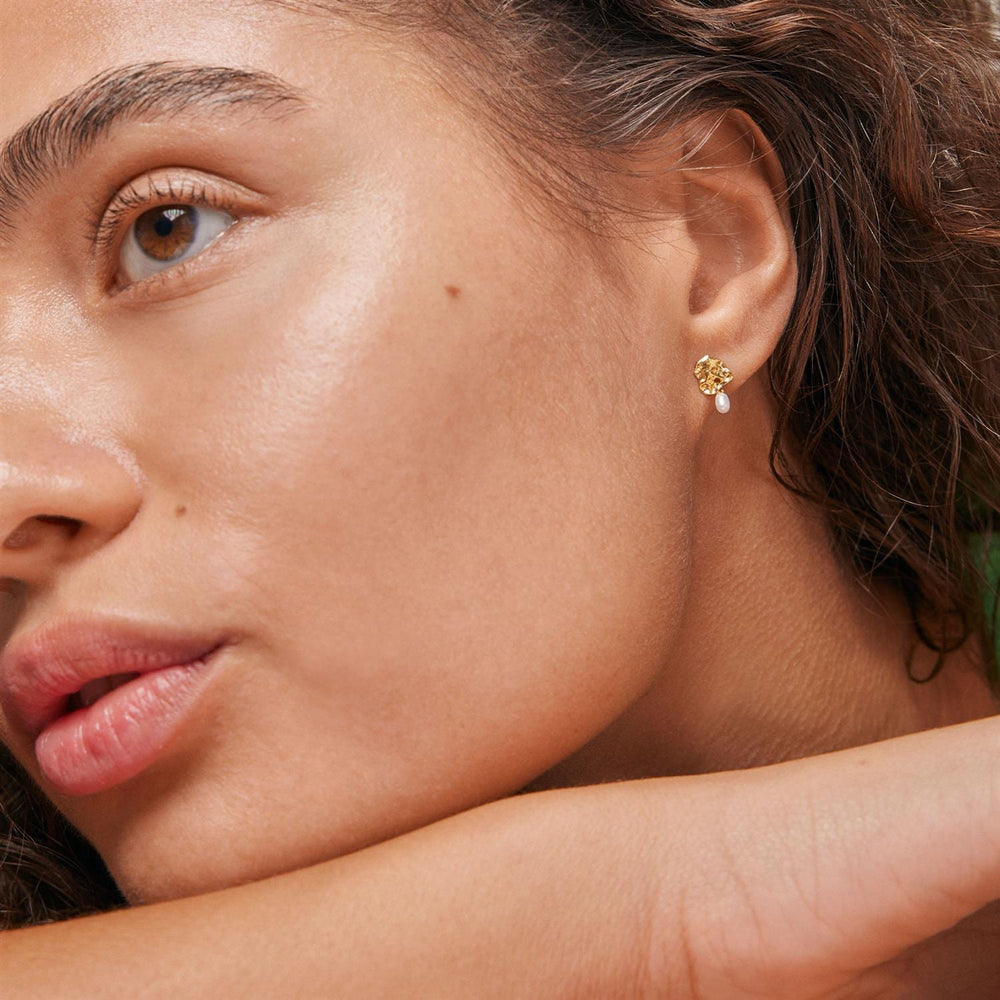 Mio Pearl Earrings Pearls | Accessories | Smuk - Dameklær på nett