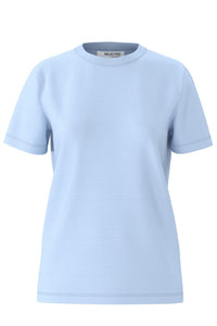 Myessential Ss O-Neck Tee Cashmere Blue
