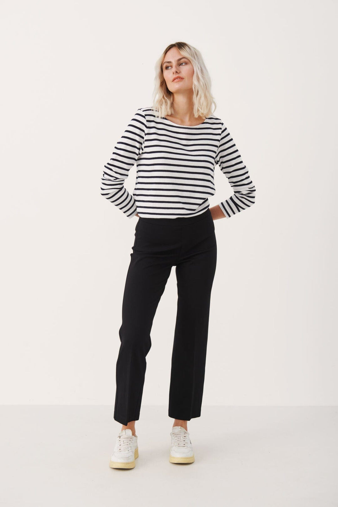 Pontapw Pants Black | Bukser | Smuk - Dameklær på nett