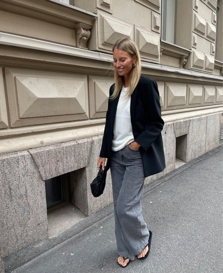 Rita Ls Relaxed Blazer Black | Blazer | Smuk - Dameklær på nett