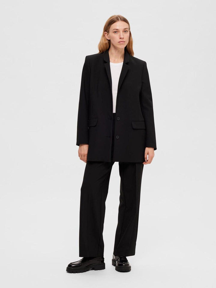 Rita Ls Relaxed Blazer Black | Blazer | Smuk - Dameklær på nett