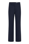 Rita Mw Wide Pant Dark Sapphire Melange