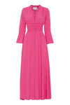 Sally Long Dress Pink Solid