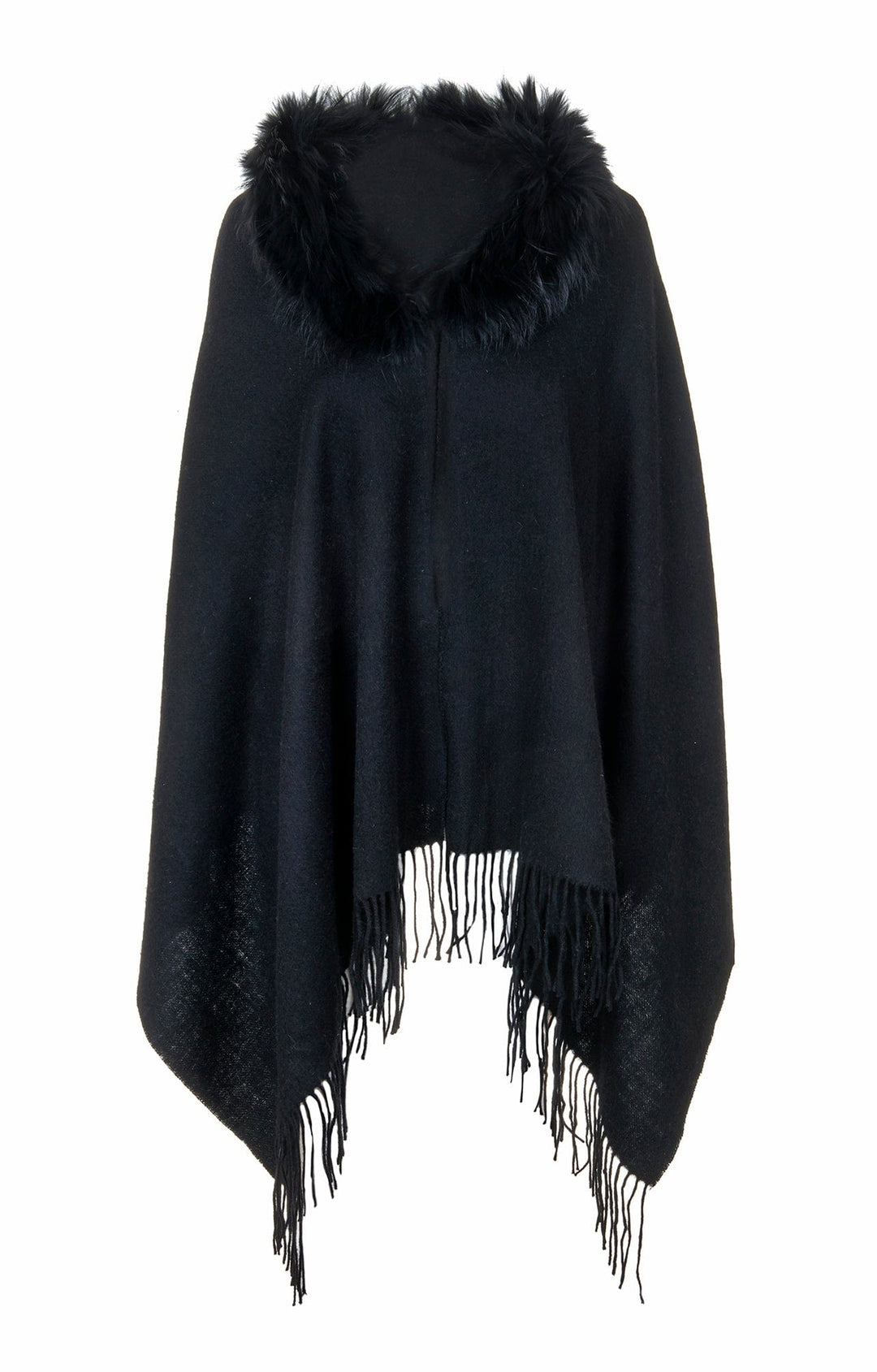 Sonja Poncho Black | Poncho | Smuk - Dameklær på nett