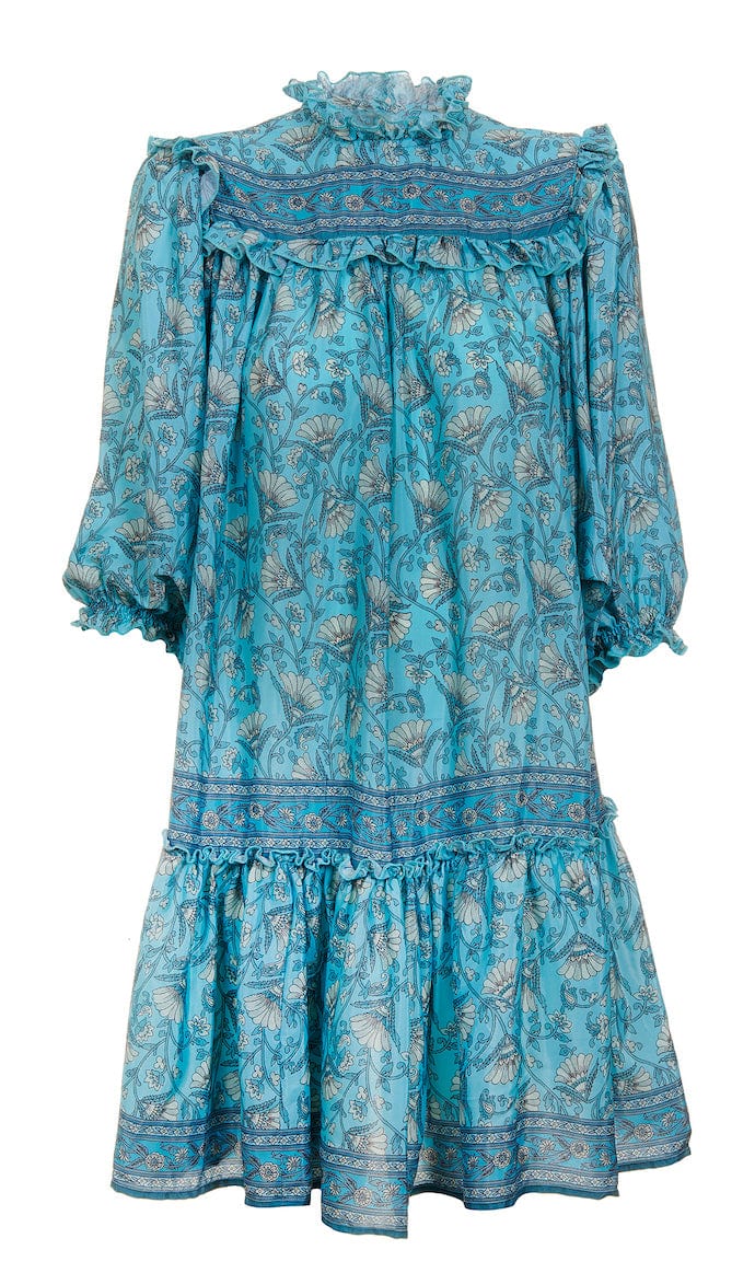 Tiffany Dress Turquoise | Kjoler | Smuk - Dameklær på nett