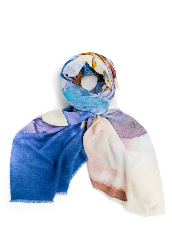 Underwater Scarf Blue Multi | Accessories | Smuk - Dameklær på nett