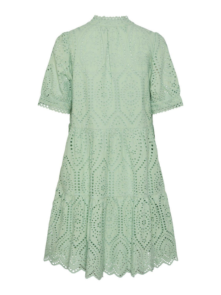 Yasholi Ss Dress Quiet Green | Kjoler | Smuk - Dameklær på nett