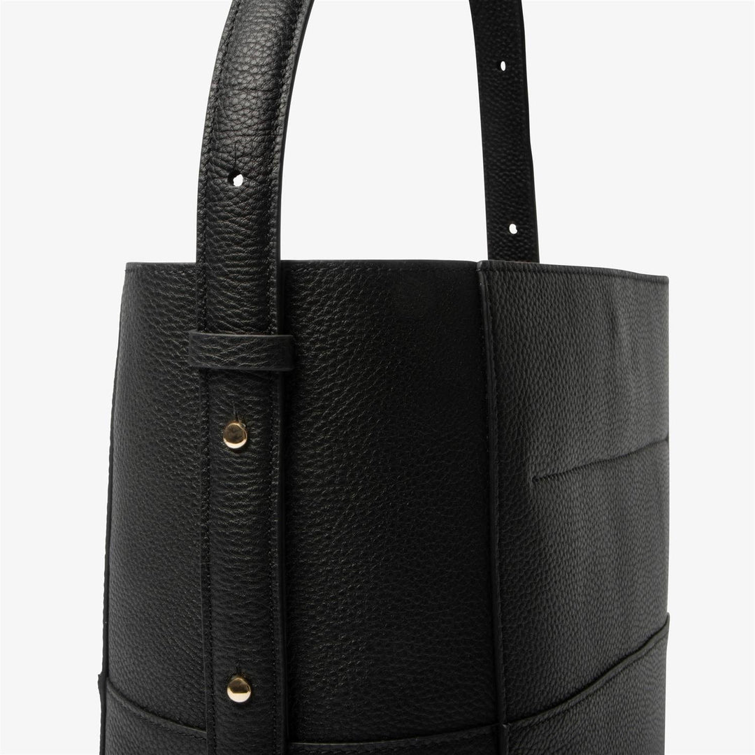 Zoe Grained Leather Black | Accessories | Smuk - Dameklær på nett